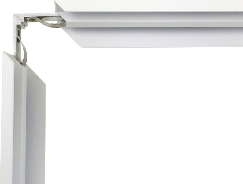 nordtronic Mek. lisätar. ecotech panel pinta-as. kehys 600x600x63 wh