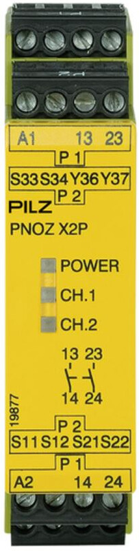 pilz Turvarele pilz pnoz x2p 24vac/dc
