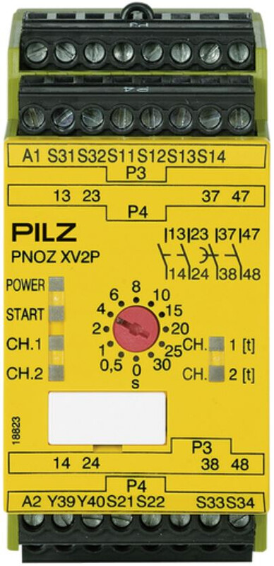 pilz Turvarele pilz pnoz xv2p 24vdc 0-30s rl