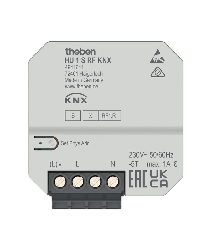 VÄRMEAKTOR KNX HU 1 S RF