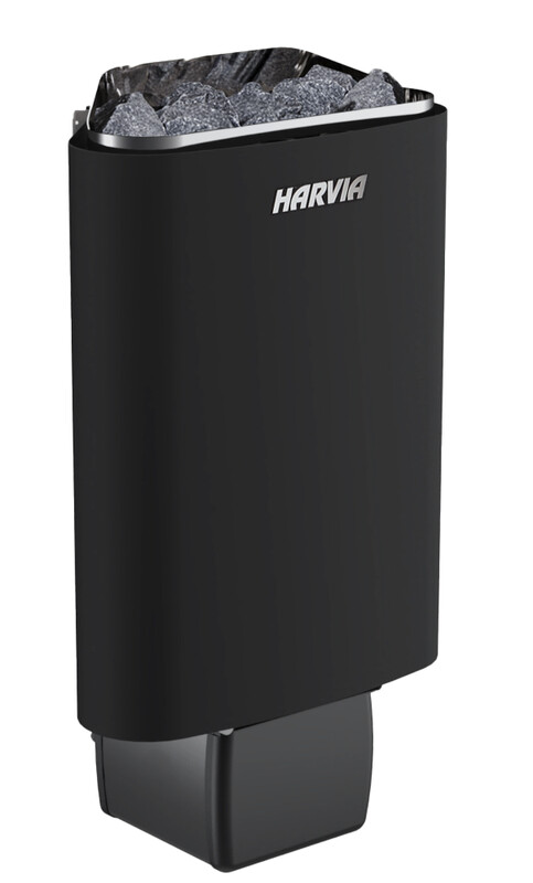 harvia Sauna heater wall mounted delta d23e 2,3 kw black