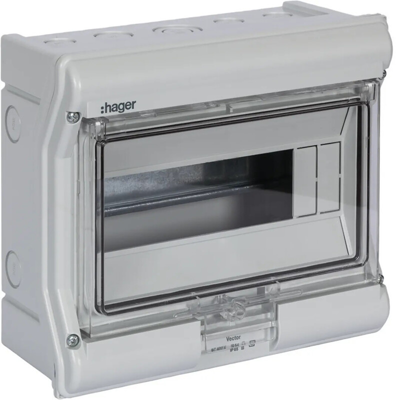 MODULKAPSLING YTMONTAGE VE110N IP54 POLYKARB. 1X10MOD
