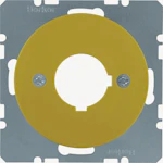 CENTRE PLATE D22.5 SW/MOD UK YELLOW