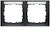 hager Frame 2f flat horiz. mi ant