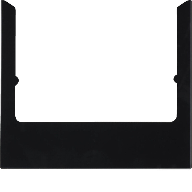 hager Peitelevy knx hager 13196616 b.7 lasi musta