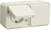 hager Socket outlet 2s/16a/ip55 ppj white