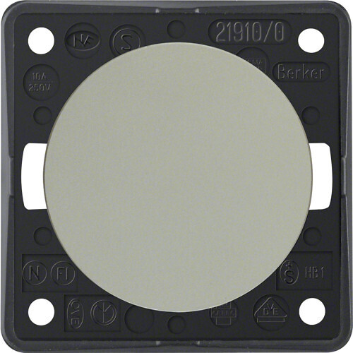KYTKIN HAGER 1/16A/250V UR matta kromi