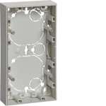 SURFACE MOUNTING BOX 2-f. 21mm IP21 white