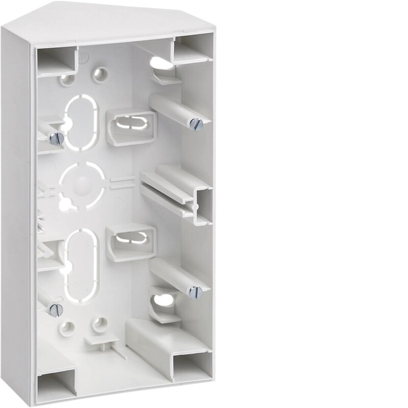CORNER BOX 2-f. IP21 vit