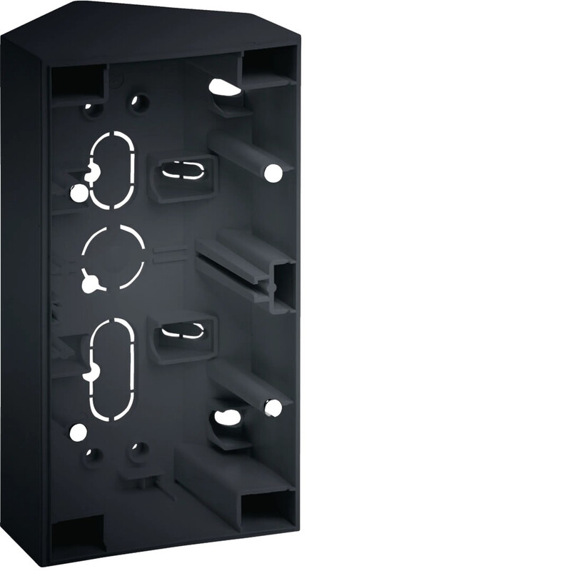 CORNER BOX 2-f. IP21 antrasit