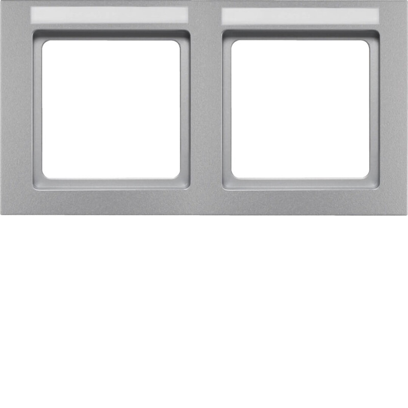 FRAME 2F 80MM HORIZ. LP ALU