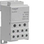 HAAROITUSLIITIN HAGER KJ02G 1N 500A CU24x6 690VAC