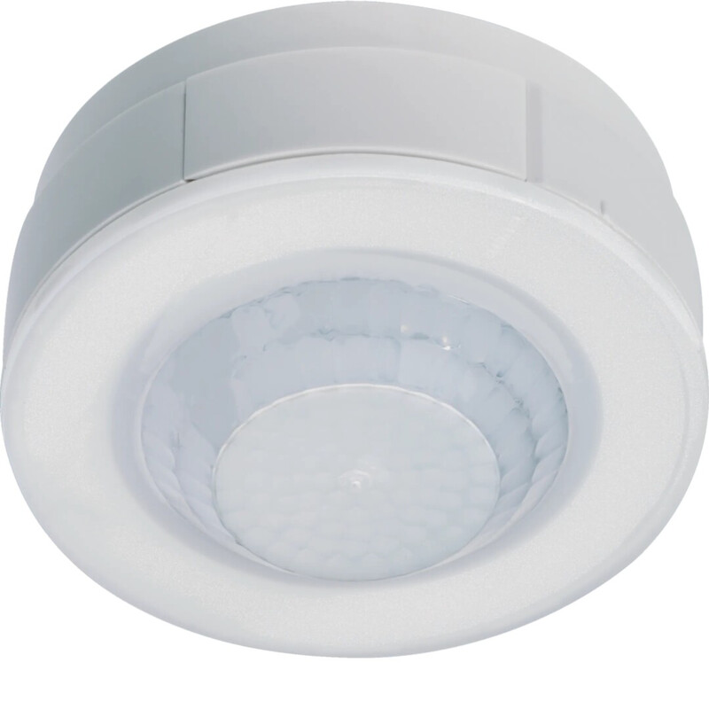 hager Rörelsedetektor hager ee804a 360d 10a ip21 vit