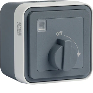 hager Timer w.1 2/10ax/250v 25s/15min ppj gray