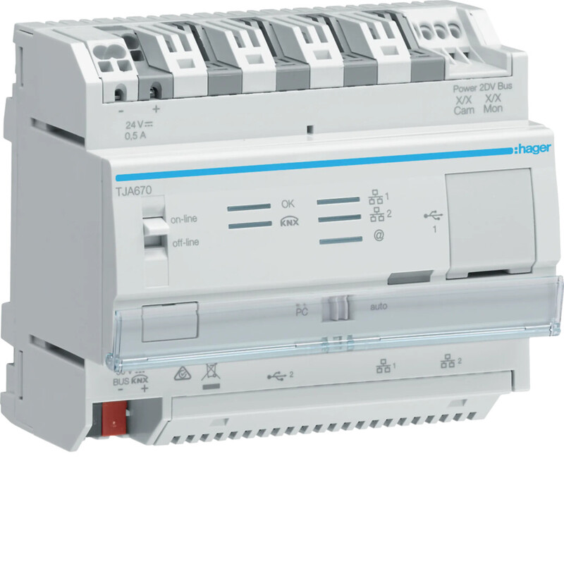 VISUALISERINGSERVER EASY KNX TJA670 DOMOVEA BASIC/EASY/IOT