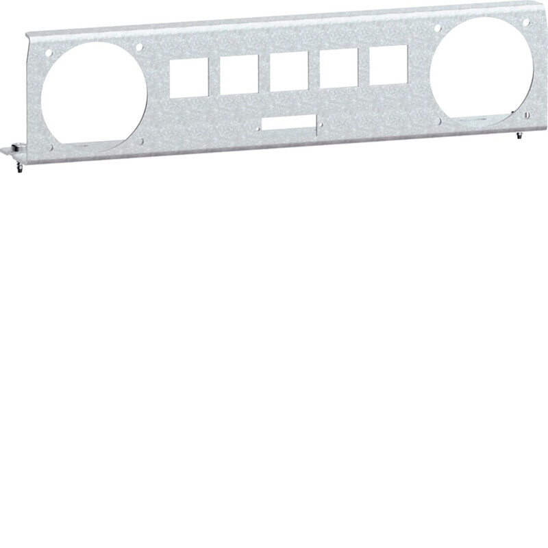 hager Support for connectors univers um00k7 5xrj45 actassi +2xint