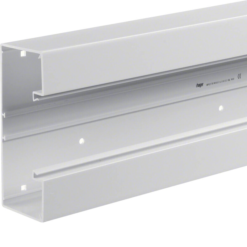 hager Trunking base tehalit.brp brp651701 pvc 65x170x2000 wht