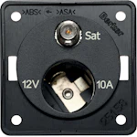 PISTORASIA INTEGRO FLOW 1AP/10A/12V +SAT IEC MUS