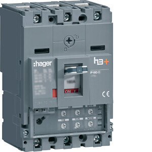 hager Effektbrytare p160 lsi 3p 100a 25ka