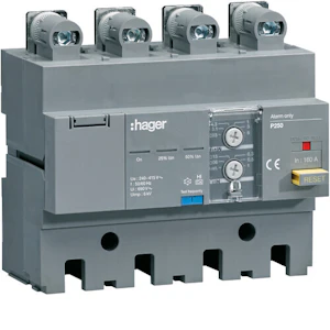 hager Rcd block p250 4p 160a 0.03-6a alarm