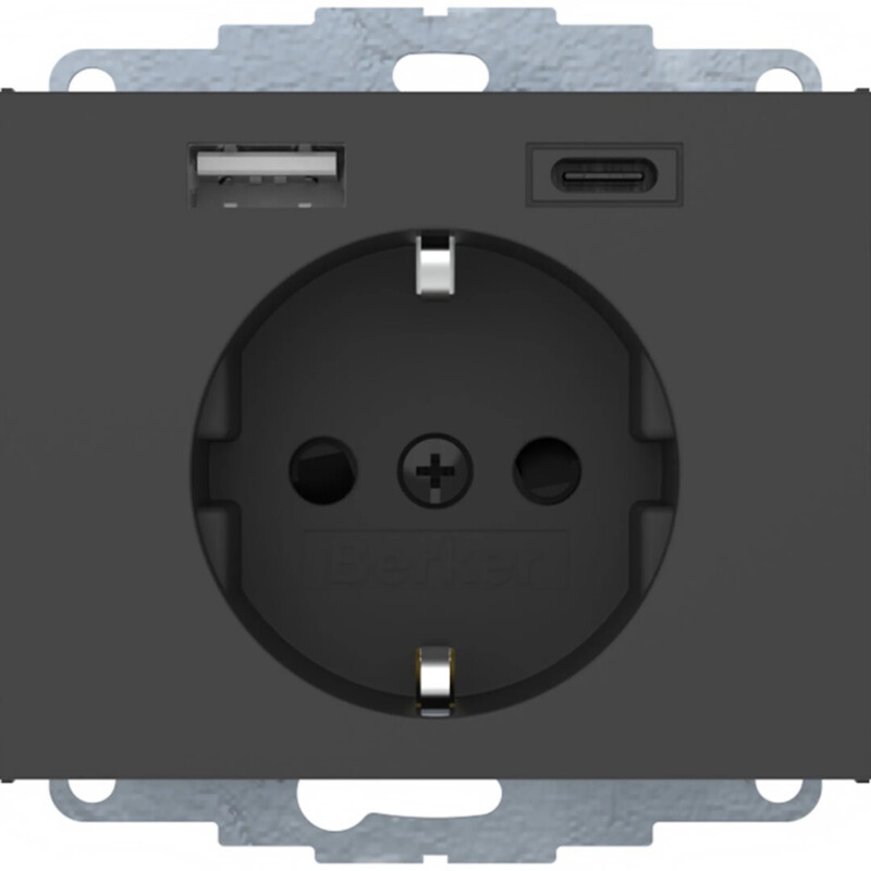 PISTORASIA K.1 1S/16A/IP20 USB A+C UKJ ANT
