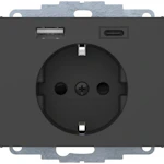 PISTORASIA K.1 1S/16A/IP20 USB A+C UKJ ANT