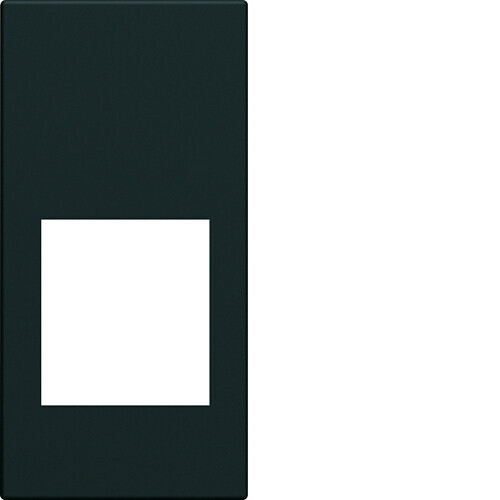hager Frontbricka gallery wxd201n rj45 1m svart