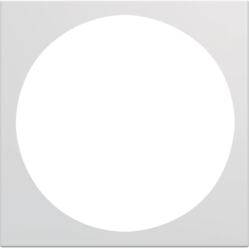 hager Cover plate gallery wxd744b av-out. 2m white