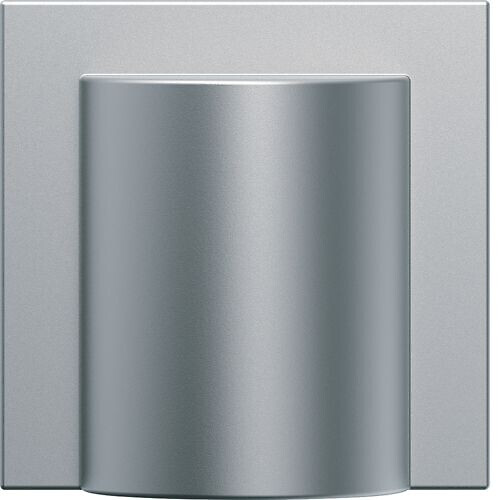 hager Cover plate gallery wxd155 w. cable out. 2m alu