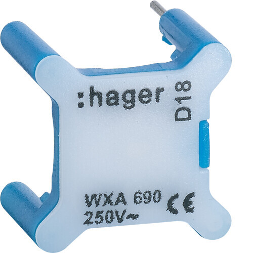 SIGNAL LAMP GALLERY WXA690 LED 0.5MA 230V BLUE