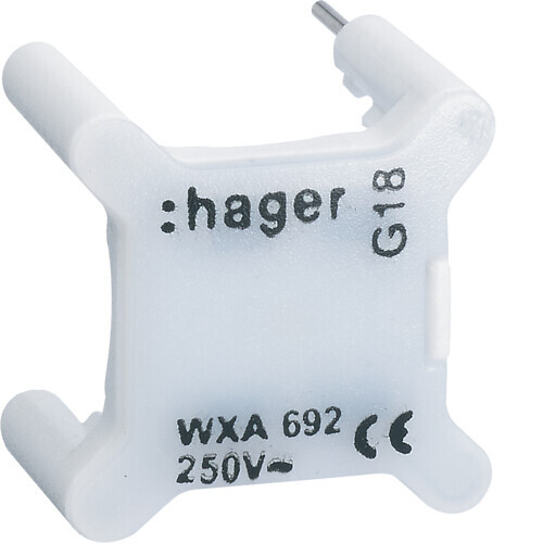 SIGNAL LAMP GALLERY WXA692 LED 0.5MA 230V WHITE