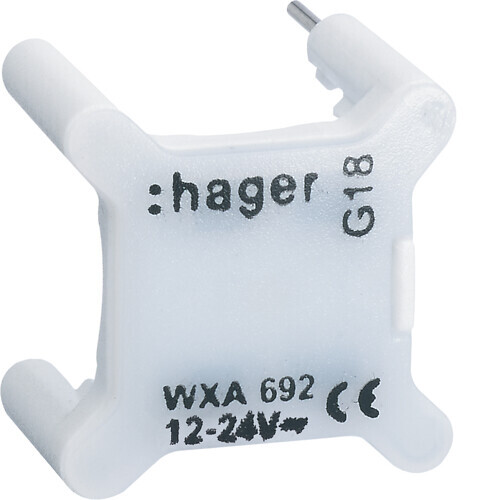 SIGNAL LAMP GALLERY WXA695 LED 1.15MA 12/24V WHITE