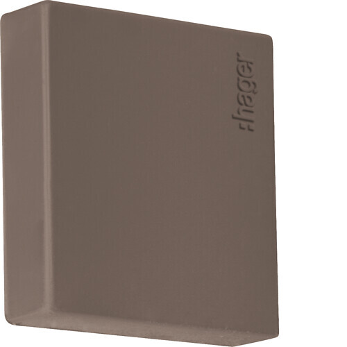 hager Ändstycke tehalit.lf lf250256 hf lf25x25 brun