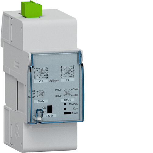 TARVIKE HAGER H3 MODBUS EI TULOJA JA LÄHTÖJÄ