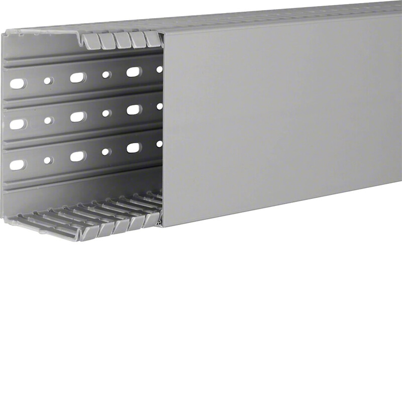 SLOTTED TRUNKING BA7 80X120 GREY