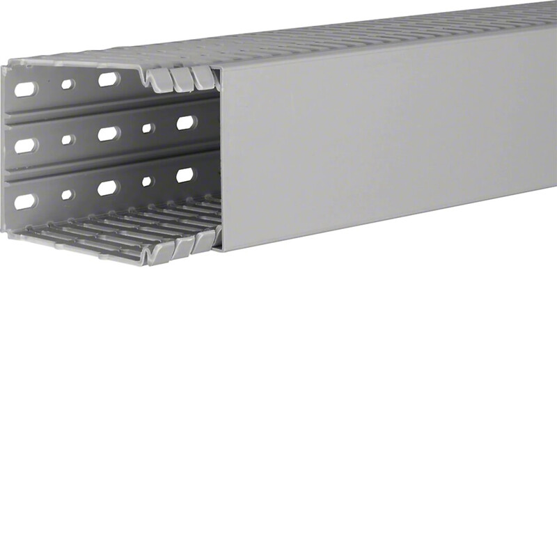 SLOTTED TRUNKING BA7 100X80 GREY