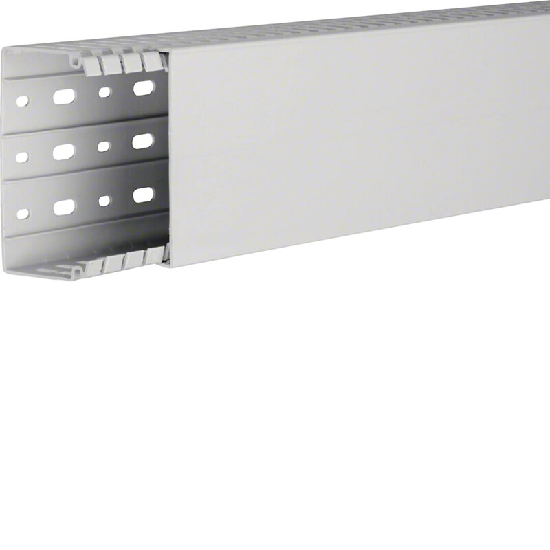 hager Wire race-way ha7 60x100x2000 pc/abs lgray