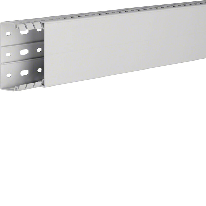 WIRE RACE-WAY HA7 40X80X2000 PC/ABS LGRAY