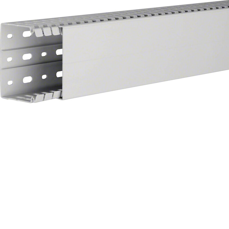 WIRE RACE-WAY HA7 60X80X2000 PC/ABS LGRAY
