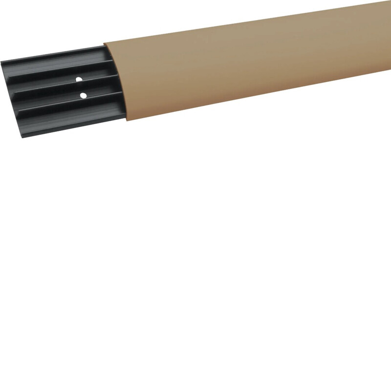 hager Floor trunking beige sl 18x75 for 4 cables beige
