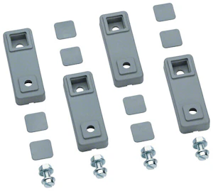 hager Fixing clip set fl863z f. plastic inst.encl.
