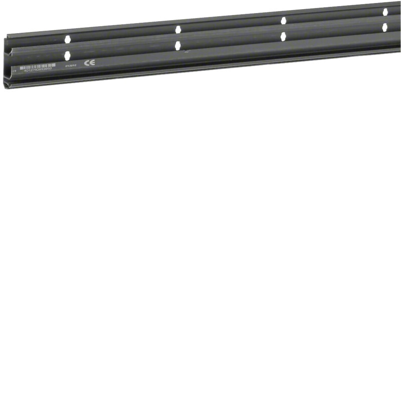 hager Skriting trunking base sl200551 pvc sl20x55x2000 blac