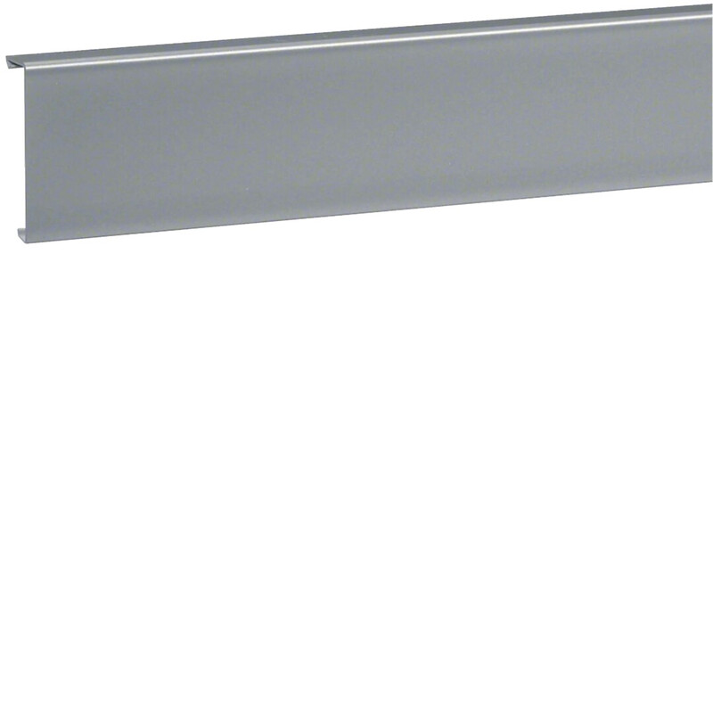 hager Sockelkanalfront sl200802 pvc sl20x80x2000 alu