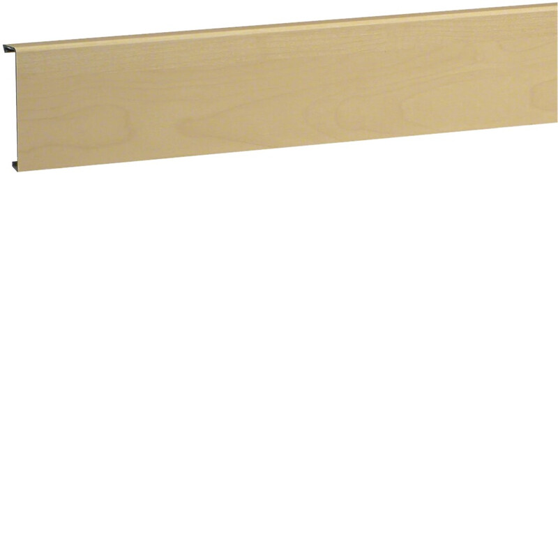 hager Sockelkanalfront sl200802 pvc sl20x80x2000 lönn