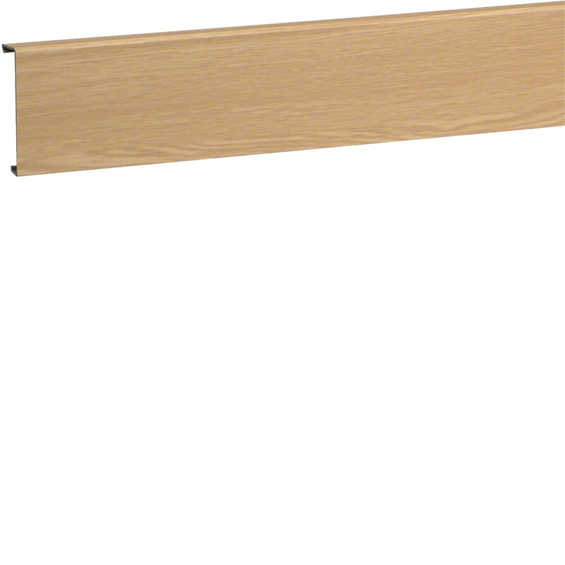 SKIRTING TRUNKING COVER SL200802 PVC SL20X80X2000 OAK
