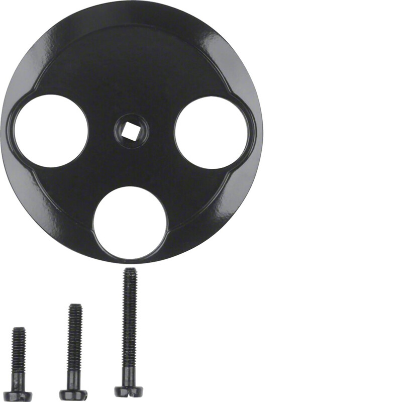 hager Antennuttag tv+r+sat 452x01/459301 svart