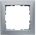 hager Ram 1-fack s.1 silver