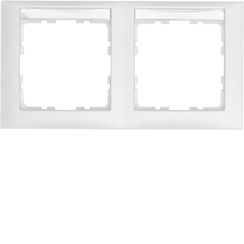FRAME 2F FLAT HORIZ. MI WHITE