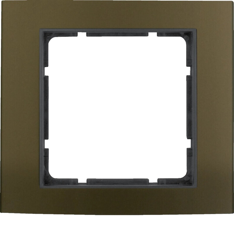 hager Frame 1f flat swown-al/ant