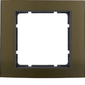 hager Frame 1f flat swown-al/ant